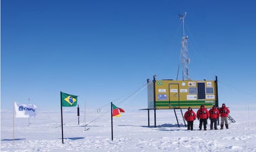 Módulo científico instalado na Antártica com apoio da Finep vai medir emissão de gás de efeito estufa e poluição