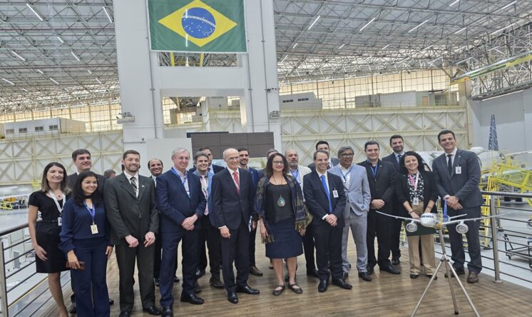 Embraer, MCTI e Finep celebram acordo de quase R$ 127 milhões para pesquisas de tecnologias de avião sustentável